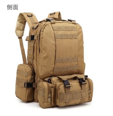 Zaino impermeabile e impermeabile 55L 600D in tessuto Oxford per attività sportive