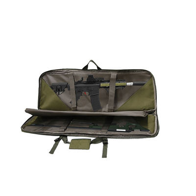 1.8kg Long Gun Backpack con doppia cintura spalla impermeabile e compartimentato