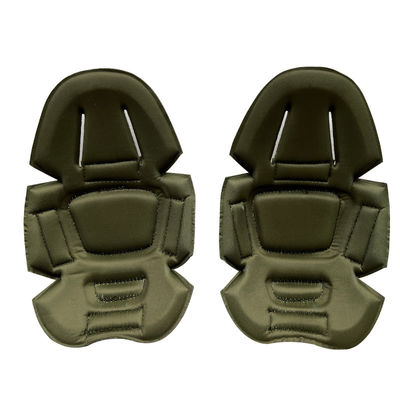 Pad leggeri per il ginocchio e il gomito di rana per l'allenamento all'aria aperta in khaki o su misura