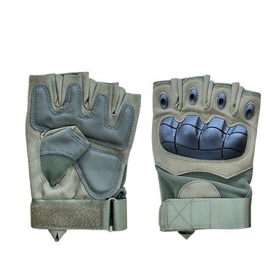 Acceptabile OEM/ODM Mezzo dito allenamento sportivo antiscivolo per la protezione delle mani all'aperto