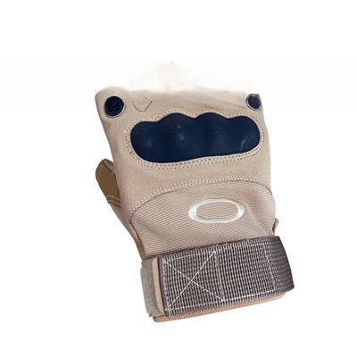 Proteggi le mani con M-XL Mezza dita di arrampicata Protezione mani in PU/Nylon/Fibra