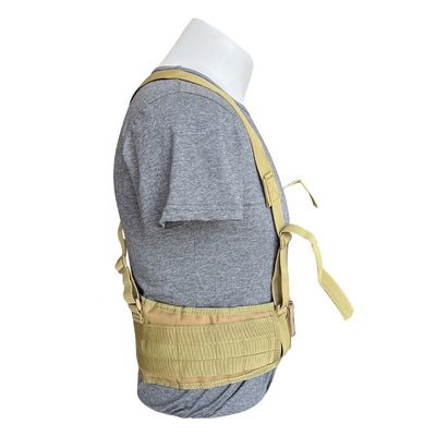 Corpo trasversale regolabile Molle Cinturino del petto Veste Cummerbund cintura per la posizione Portare cintura
