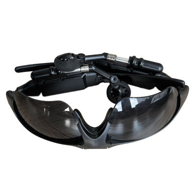 Occhiali da sole bluetooth per sport da esterno neri con dimensioni 187*85*75mm