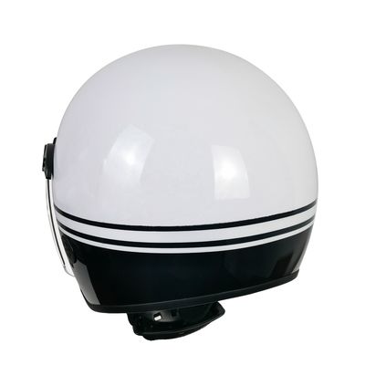 Materiale ABS Shell Casco da motocicletta con faccia a metà aperta per la protezione della testa CE DOT ECE