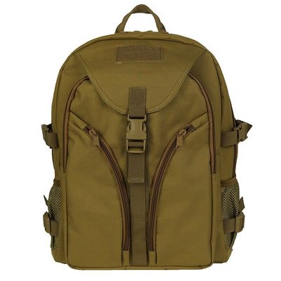 Zaino speciale per viaggi all'aperto in khaki con maniglia retrattile e grande capacità