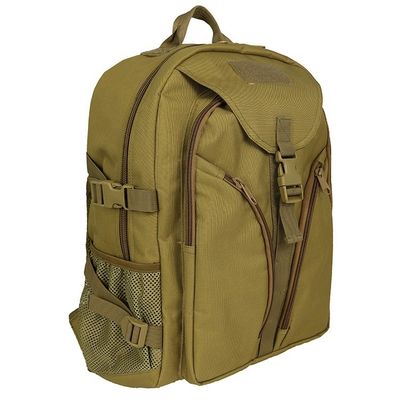 Zaino speciale per viaggi all'aperto in khaki con maniglia retrattile e grande capacità