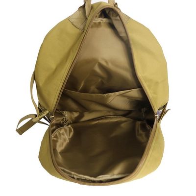 Zaino speciale per viaggi all'aperto in khaki con maniglia retrattile e grande capacità