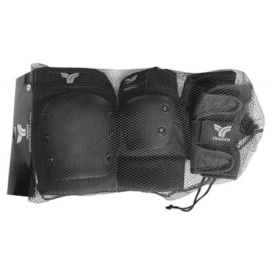 30*15*9mm Protezioni per il corpo professionali 3 in 1 per pattinaggio su rulli per eventi di pattinaggio all'interno e all'esterno