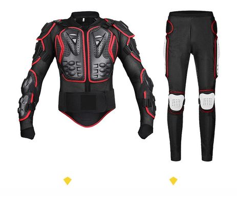 Guanto sportivo ergonomico anti-impatto e traspirante per motociclisti con tessuto PP Shell 1,5 kg