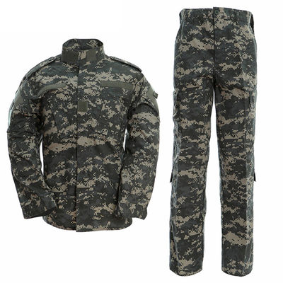 ACU Uomini Uniforme di camuffamento Escursioni al di fuori Lavoro allenamento Pantaloni maniche lunghe Camicie Pantaloni