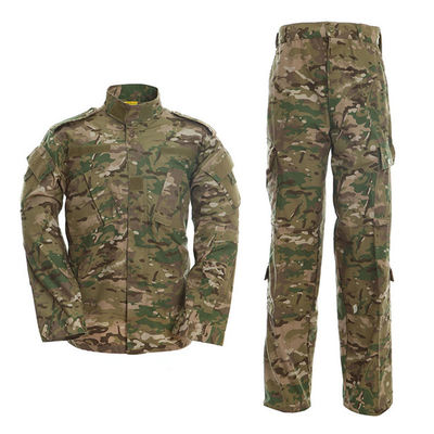 Abito da escursione unisex con giacca in poliestere/cotone personalizzata e pantaloni impermeabili