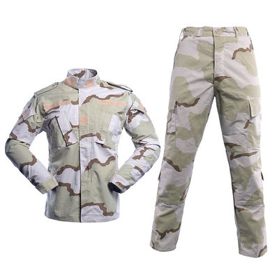 Abito da escursione unisex con giacca in poliestere/cotone personalizzata e pantaloni impermeabili