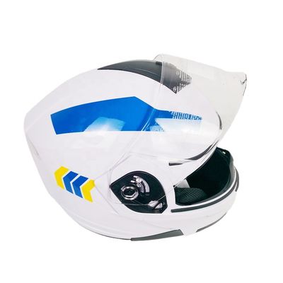 Casco per motociclette a faccia intera Visori PC per motociclette stradali di taglia XL Casco ABS da turismo