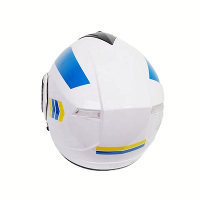 Casco per motociclette a faccia intera Visori PC per motociclette stradali di taglia XL Casco ABS da turismo