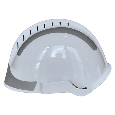 Casco antincendio di alta sicurezza con ABS bianco e visiera curva