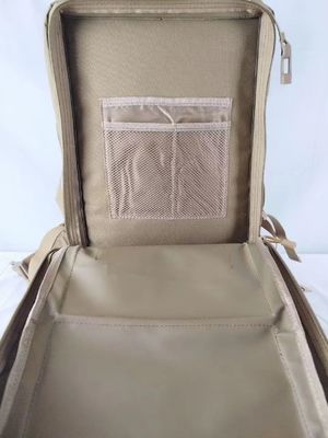Zaino speciale per viaggi all'aperto unisex in verde con grande capacità e rivestimento in cotone