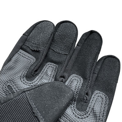 Guanti a mano in stile gancio e cerchio in cuoio in microfibra per una protezione ottimale