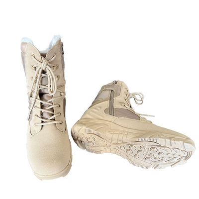 Genuine LEATHER Midsole High Top Boots Perfetti per le attività all'aria aperta invernale e autunnale