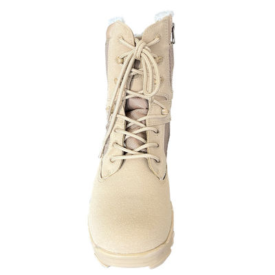 Genuine LEATHER Midsole High Top Boots Perfetti per le attività all'aria aperta invernale e autunnale