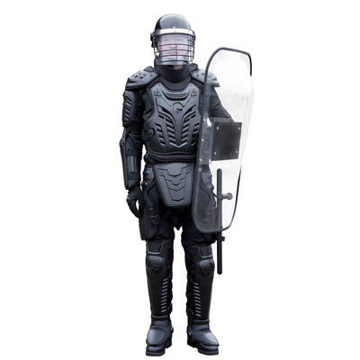 FOX-101 Militare completo in plastica Antimotelli Costume di polizia dell'esercito