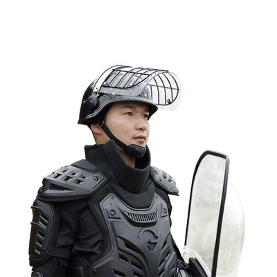 FOX-101 Militare completo in plastica Antimotelli Costume di polizia dell'esercito