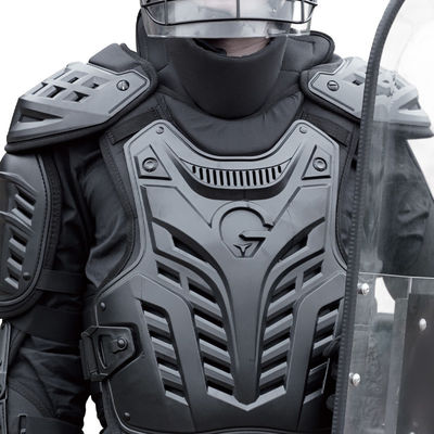 FOX-101 Militare completo in plastica Antimotelli Costume di polizia dell'esercito