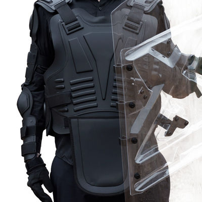 FOX110 Poliziotti Corpo militare/Gambe/Cuccia Protezione Cavallo Ridinganti Riot Suit