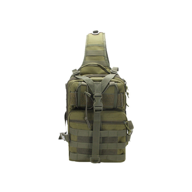 Borsa da viaggio robusta Oxford Verde Colore Molle Sport zaino per avventure all'aria aperta