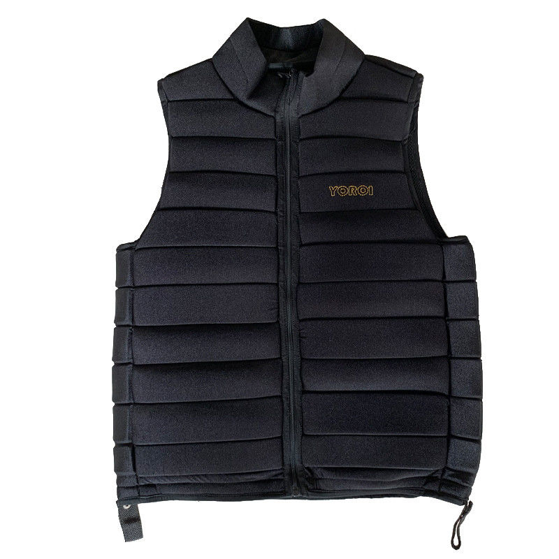 Vestico leggero da cavallo per adulti Respirante Nero EVA Mesh Tessuto Elastico Stagno