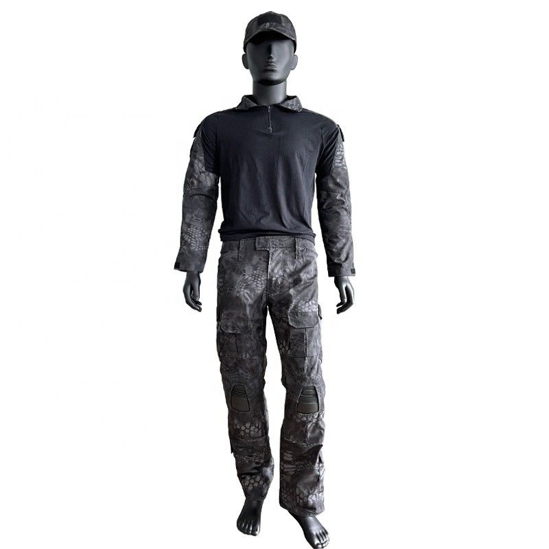 T-shirt a maglia lunga maschile in poliestere/cotone abito da rana uniforme in colore personalizzato
