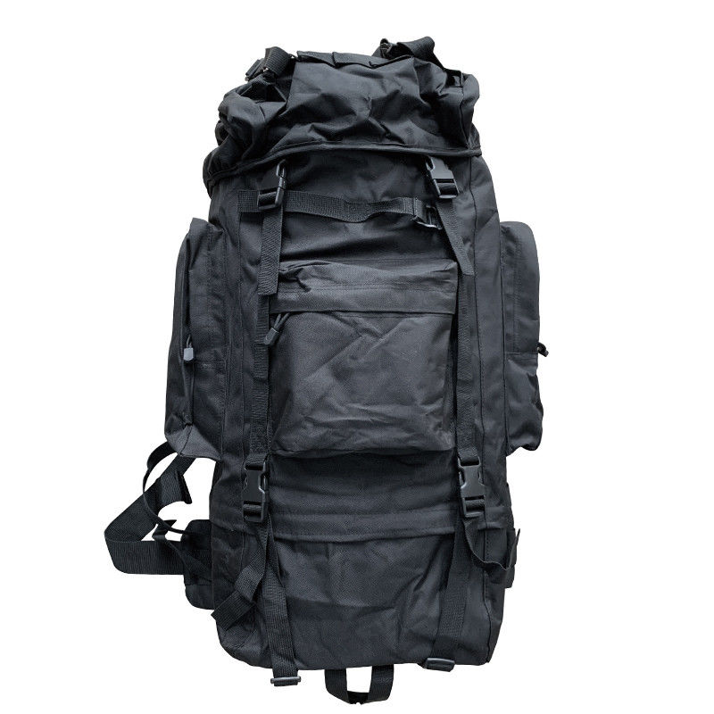 Oxford Material Nero 65L Zaino multifunzione per escursioni al di fuori Campeggio Trekking