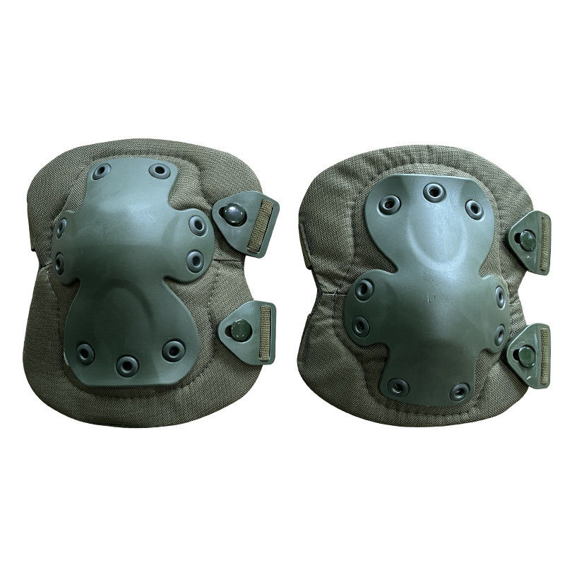 Protezione verde Confortevole Black Hawk gomito e ginocchio Pad Set con Hard 6 buchi Shell