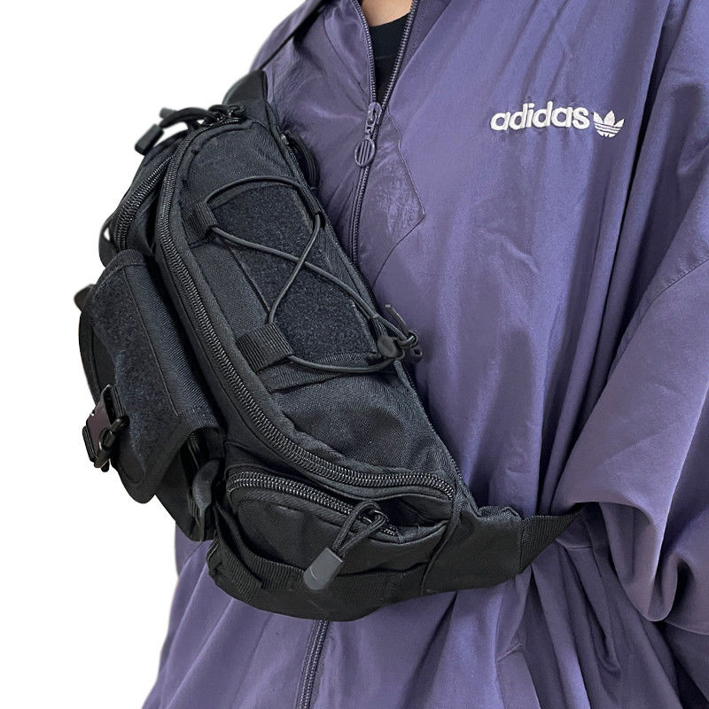 Borsa per la vita multifunzione Softback colore nero personalizzata per una capacità inferiore a 21 litri