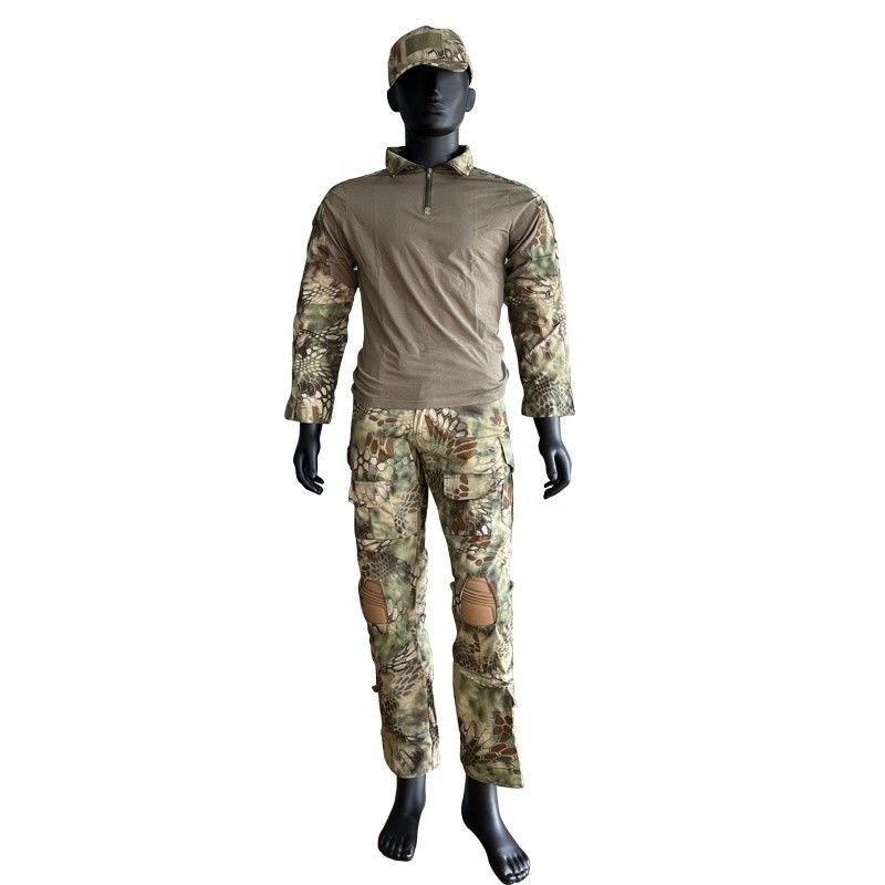 Abito da esterno traspirante verde oliva abito da rana nera con 4 stagioni e tessuto TWILL