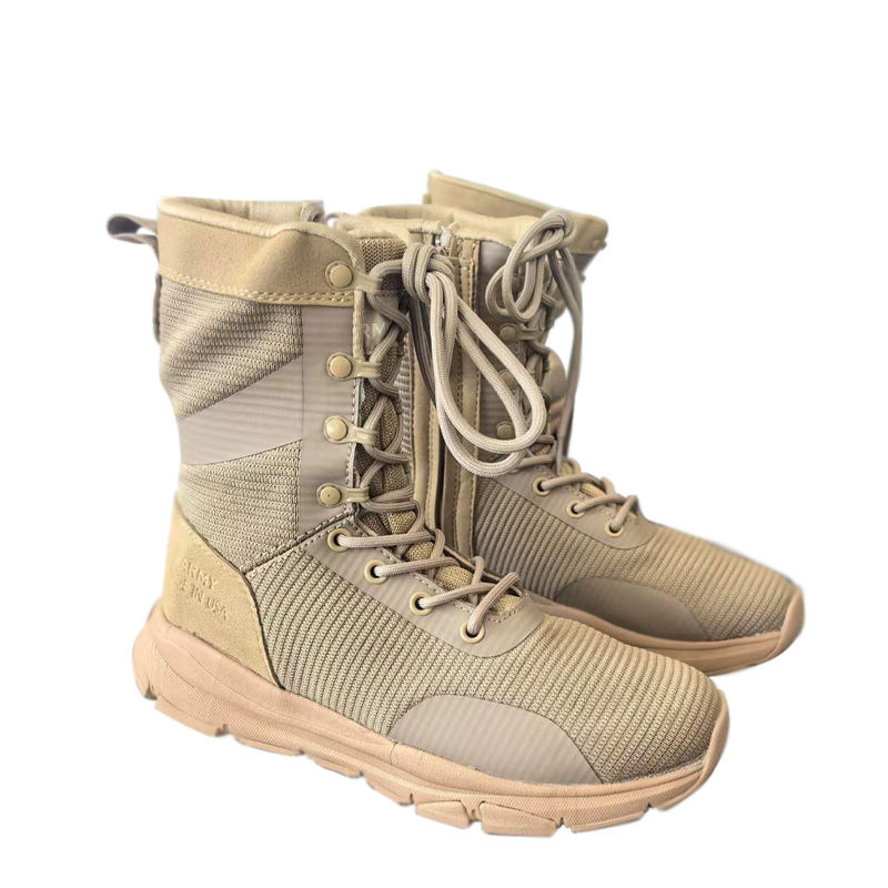 Stagione invernale Stivali da combattimento maschile Scarpe da allenamento con rivestimento a maglia