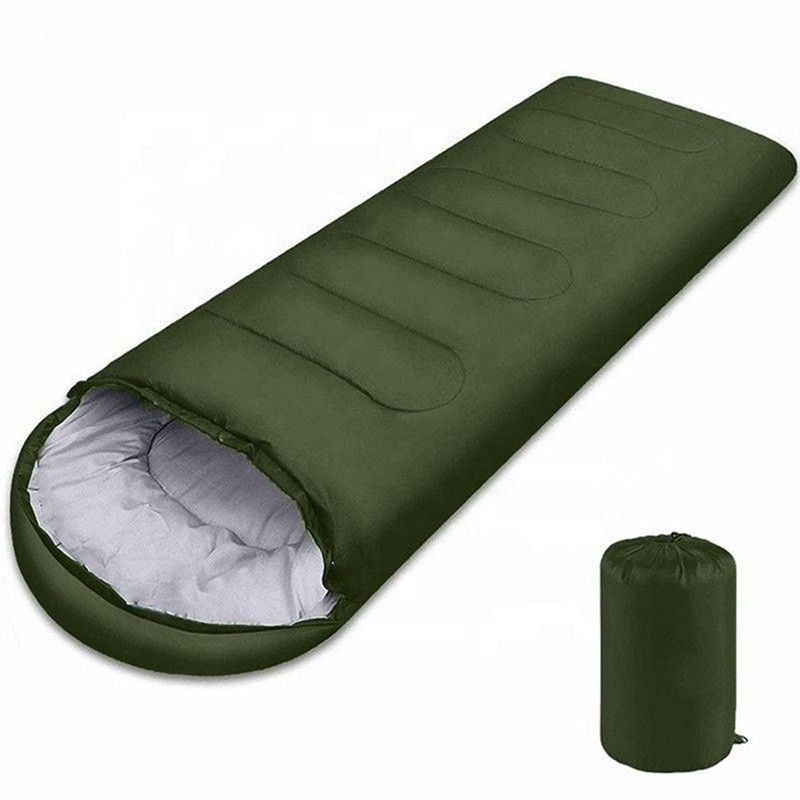 Campeggio all'aria aperta Essential Colori personalizzati impermeabile grande sacco a pelo con cotone caldo