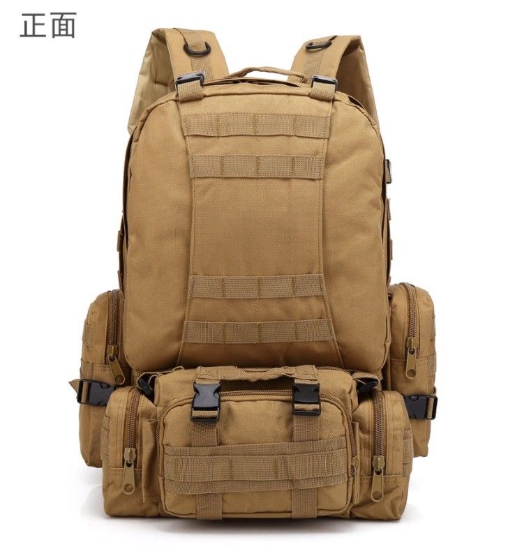 Zaino impermeabile e impermeabile 55L 600D in tessuto Oxford per attività sportive