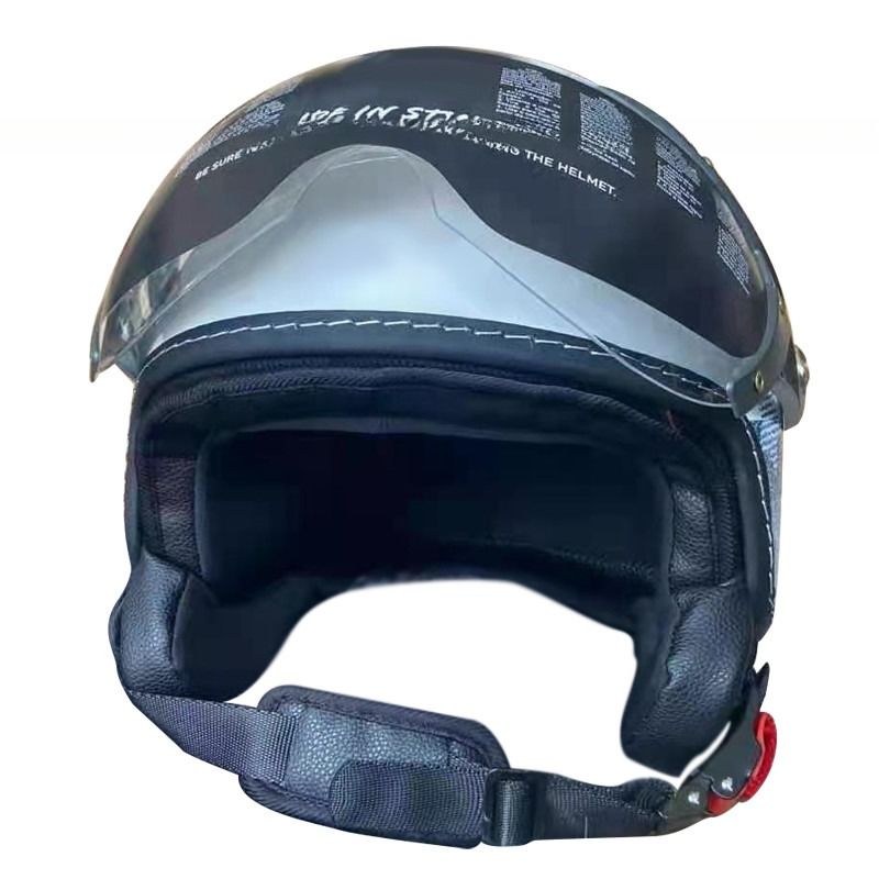 Casco ABS bianco per motociclette con/senza LED Performance duratura