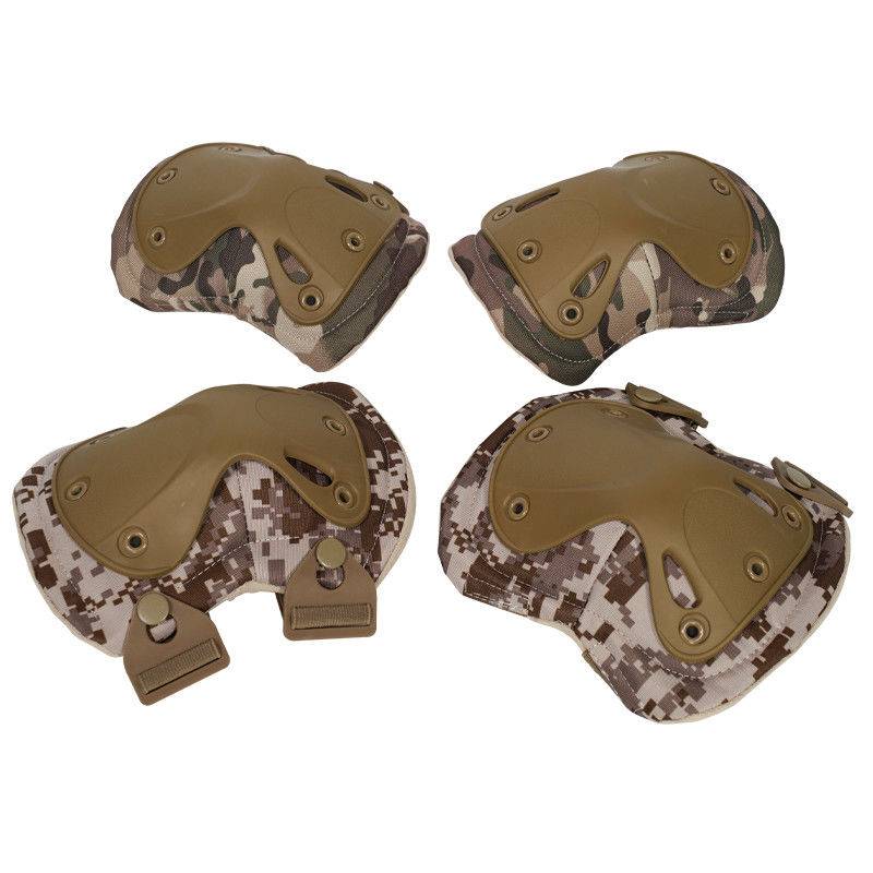 Pad flessibili per ginocchio e gomito per allenamento all'aria aperta 600D poliestere One size fits all