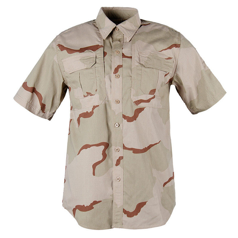 Camicia a manica corta da esterno Uniforme 1,4 kg/pc Peso 7 giorni Supporto per l'ordine campione