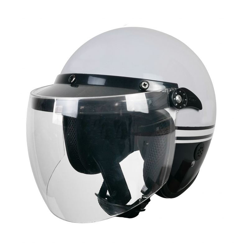 Materiale ABS Shell Casco da motocicletta con faccia a metà aperta per la protezione della testa CE DOT ECE