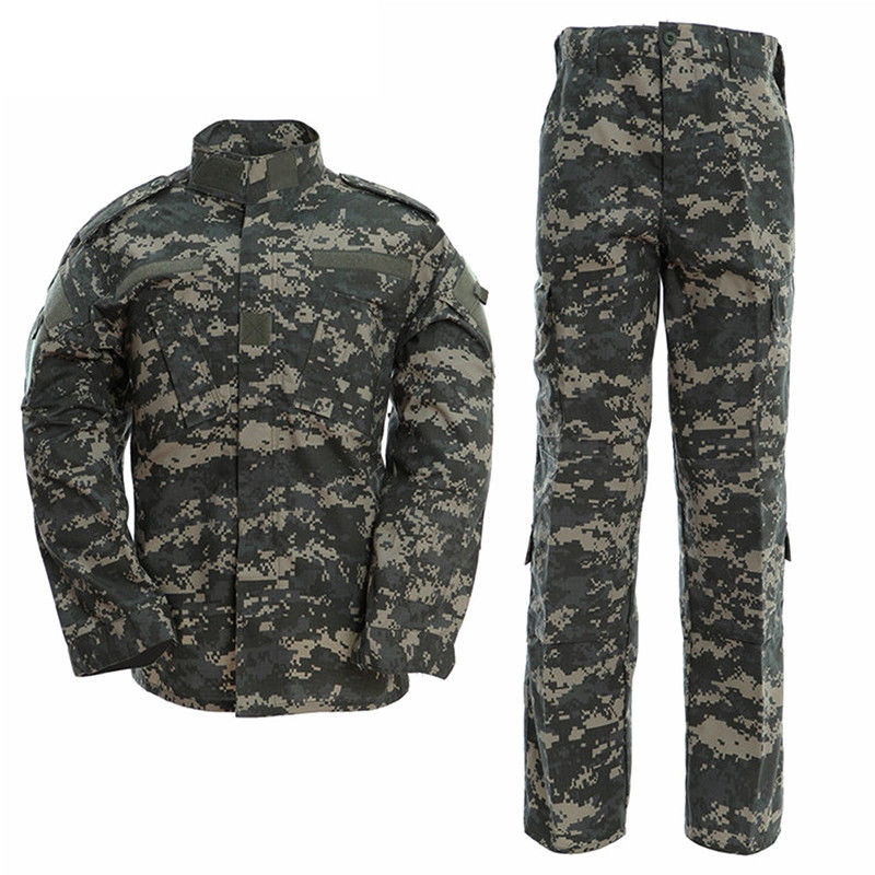 Verde Olive Outdoor 4 Tasche BDU Abito Maschile Uniforme Giacca per abbigliamento su misura
