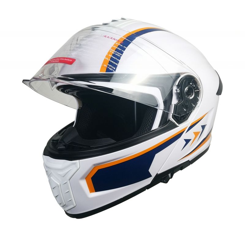 Casco per motociclisti, casco ABS per proteggere la testa