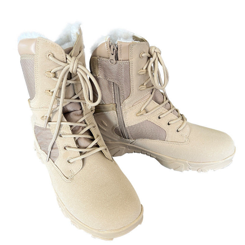 Genuine LEATHER Midsole High Top Boots Perfetti per le attività all'aria aperta invernale e autunnale
