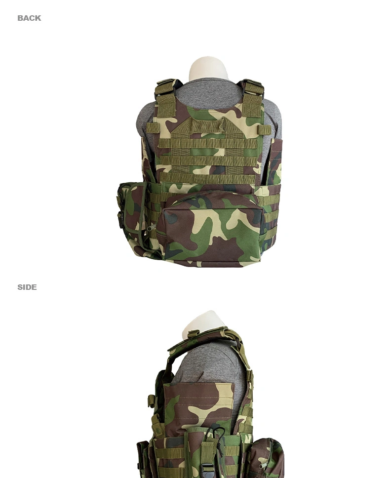 MTV08 camouflage giubbotto tattico traspirante con sistema Molle 3