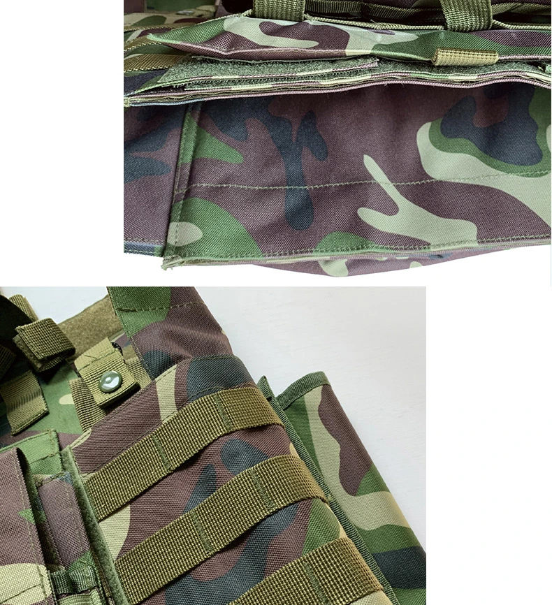 MTV08 camouflage giubbotto tattico traspirante con sistema Molle 5