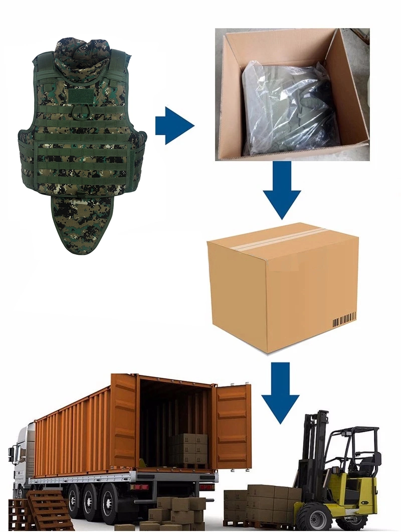 FDY18 Giubbotto antiproiettile/giubbotto balistico ad alta protezione con sistema di rilascio rapido 9